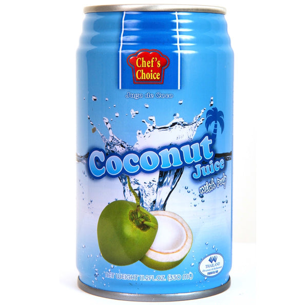 Chef’s Choice Coconut Juice with Pulp 330ml - AOS Express
