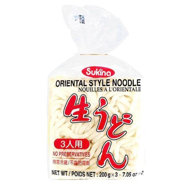 Sukina Oriental Style Noodle (Nama U-Dong) 600g