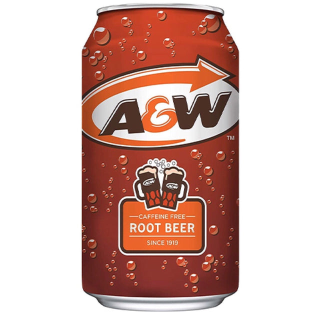 A&W Root Beer Cafinne Free 335ml - AOS Express