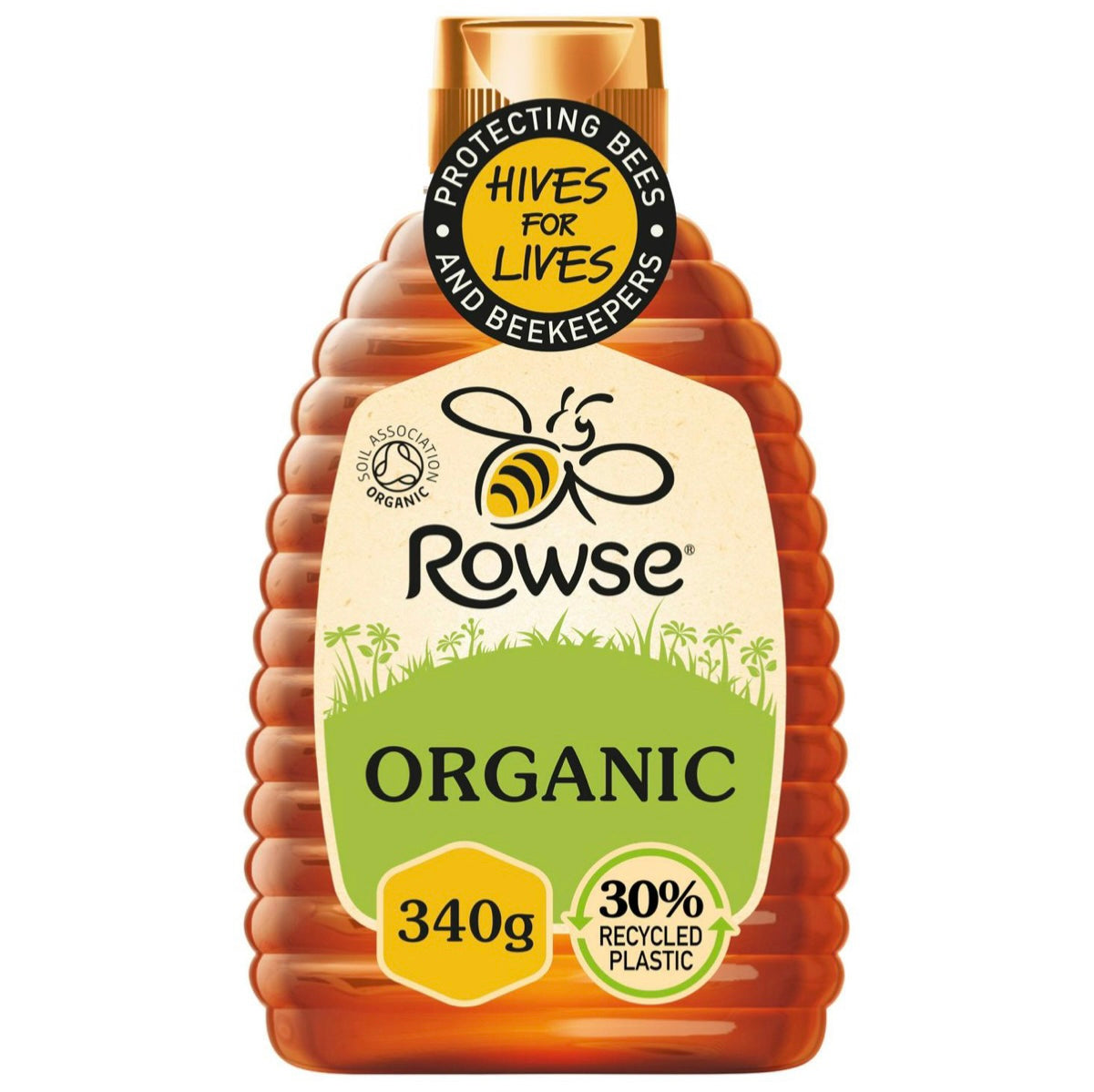 Rowse Organic Honey 340g
