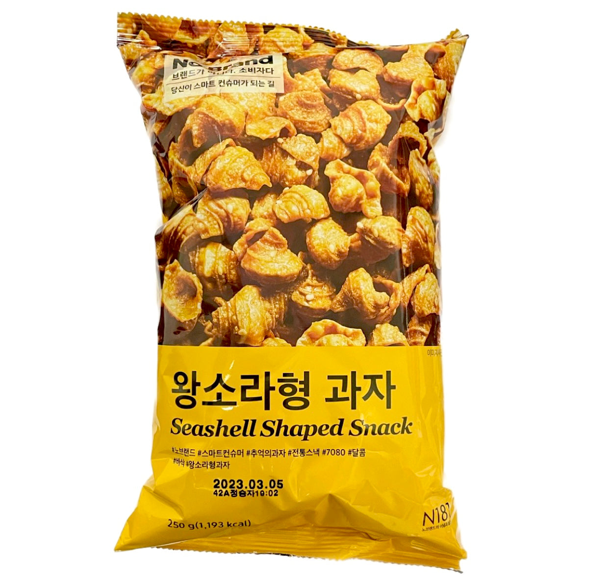 Seashell Shaped Snack 250g