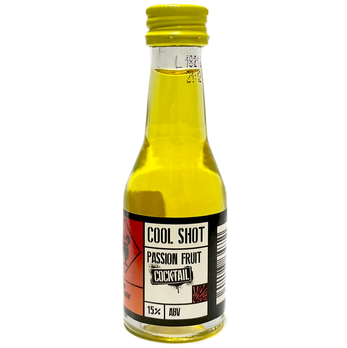 Cool Shot Cocktail Vodka Shots Passion Fruit Flavour (15% Alc/Vol.) 20ml
