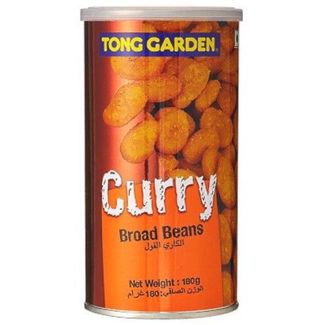 Tong Garden Broad Beans Curry Flavour 180g - AOS Express
