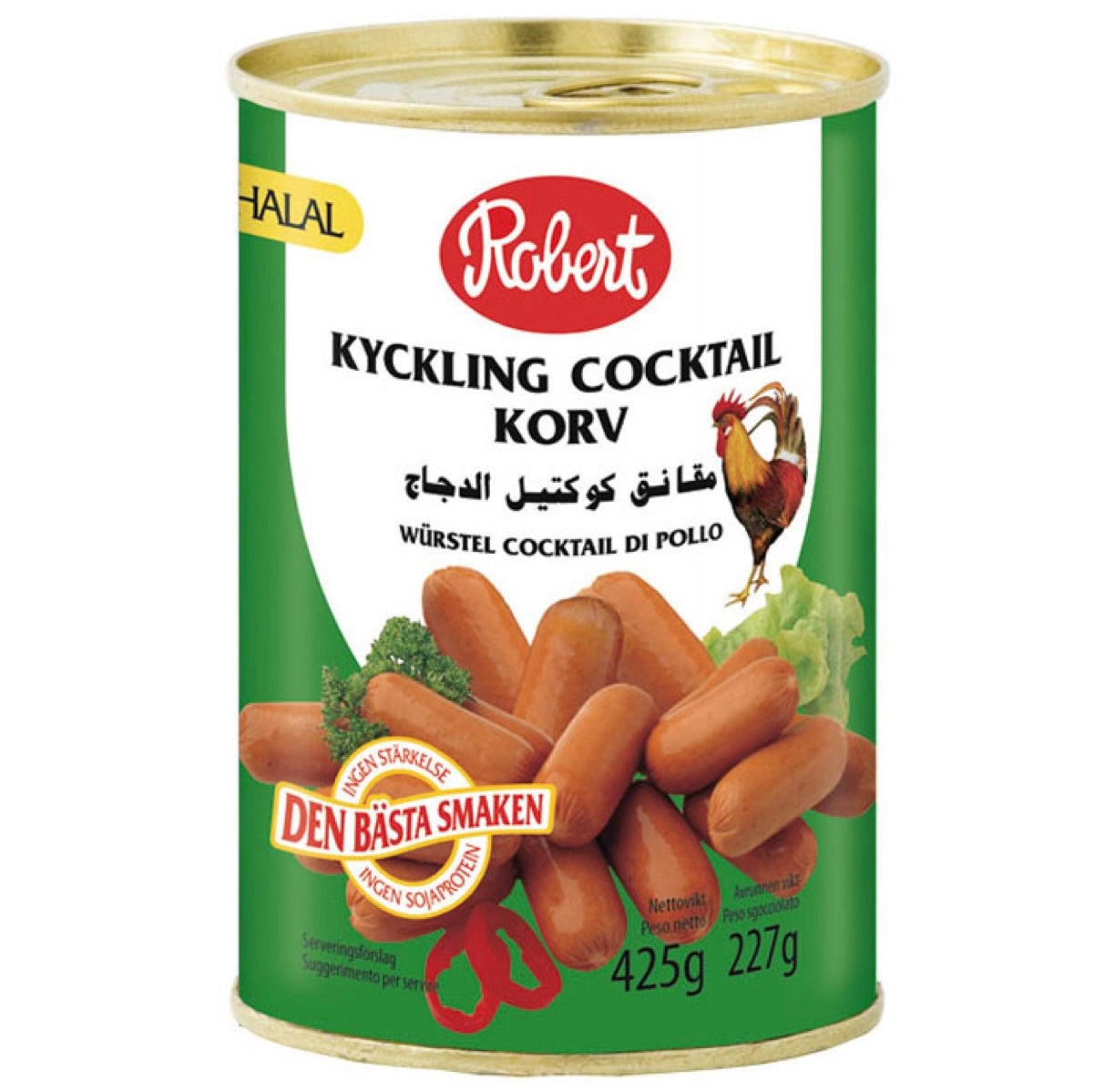 Robert Chicken Cocktail Sausages (Halal) 425g