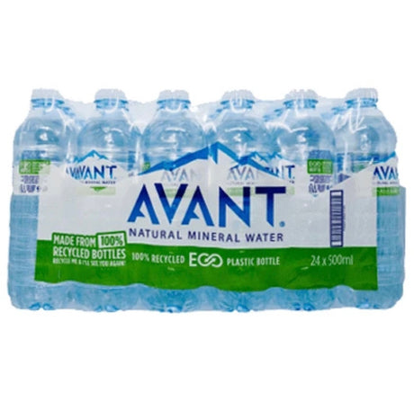 Avant Natural Mineral Water 24x500ml - AOS Express