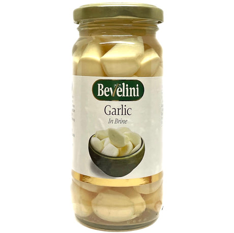 Bevelini Garlic in Brine (Pickled) 235g - AOS Express