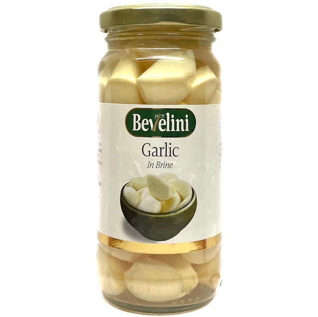 Bevelini Garlic in Brine (Pickled) 235g - AOS Express