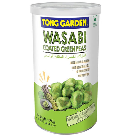 Tong Garden Wasabi Coated Green Peas 180g - AOS Express