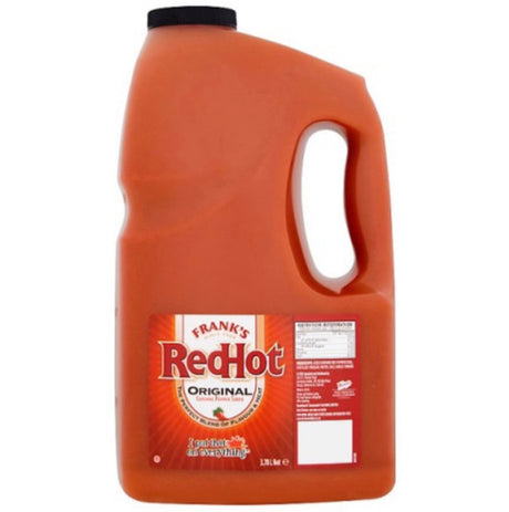 Franks Red Hot Original Cayenne Pepper Sauce 3.78L - AOS Express
