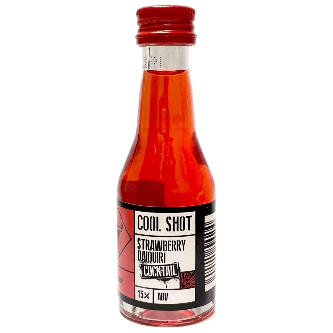 Cool Shot Vodka Shots Daiquiri Strawberry Flavour (15% Alc/Vol.) 20ml