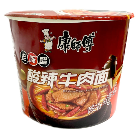 MAK Master Kong Instant Bowl Noodle Hot & Sour Flavour 108g