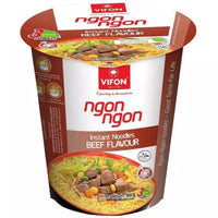 Vifon Ngon Ngon Beef Flavour Cup Noodle 60g (BBD: 07-21) - AOS Express