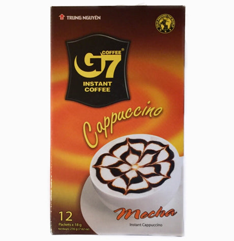 Trung Nguyen G7 Cappuccino Mocha (12 Packets) 216g - Asian Online Superstore UK