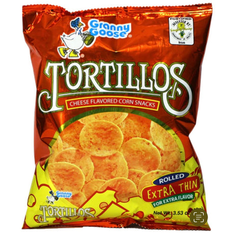 Jack ‘n Jill Granny Goose Tortillos BBQ Flavored Corn Snacks100g - AOS Express