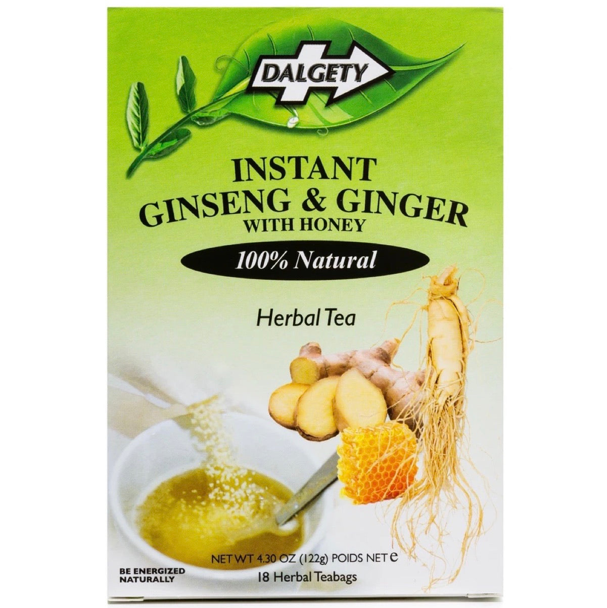 Dalgety Instant Ginseng & Ginger with Honey Herbal Tea 122g - AOS Express