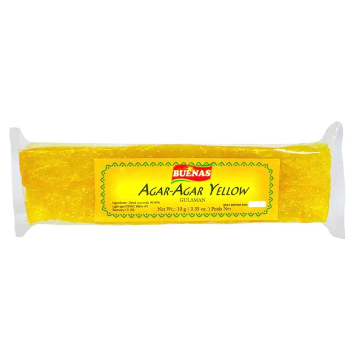 Buenas Agar Agar Yellow Gulaman (Gelatine) 20g