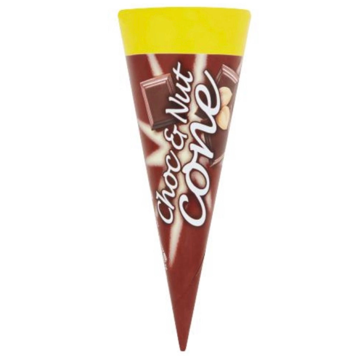 Classic Choc & Nut Cone Ice Cream Cone 110ml
