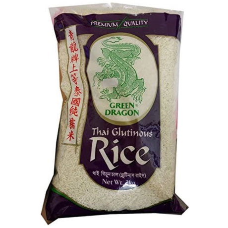 Green Dragon Glutinous Rice (Sticky Rice) 2k - Asian Online Superstore UK