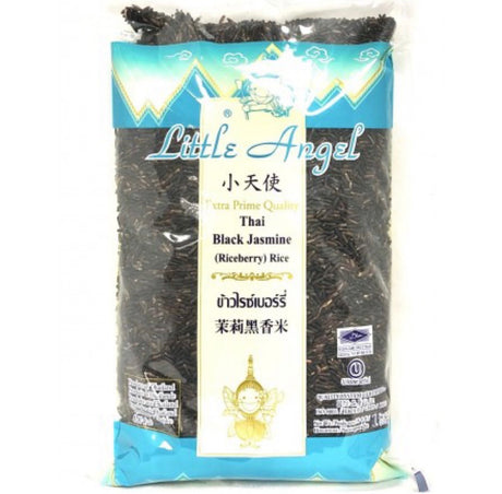 Little Angel Thai Black Jasmin Rice (Riceberry) 1kg - AOS Express