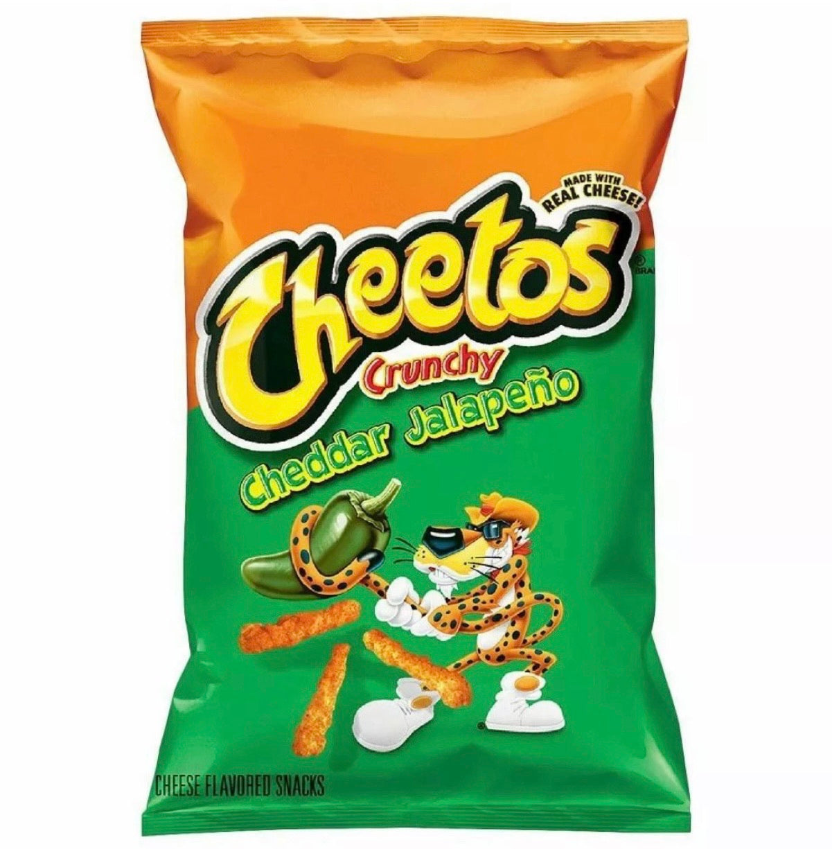 Cheetos Cheddar Jalapeño (USA) 227g - AOS Express