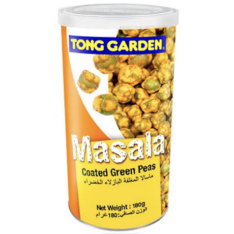 Tong Garden Coated Green Peas Masala Flavour 180g - AOS Express