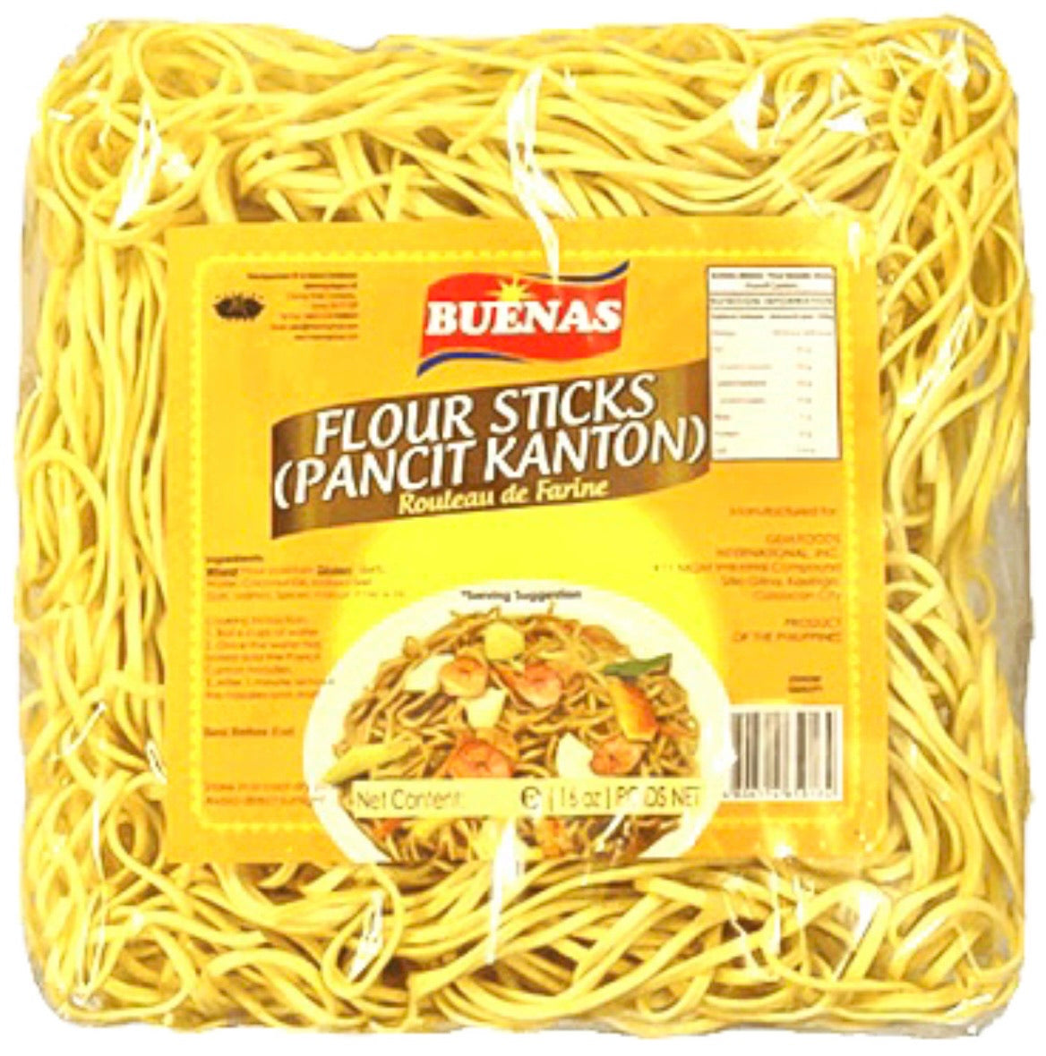 BUENAS Flour Sticks (Pancit Kanton/Canton) 227g