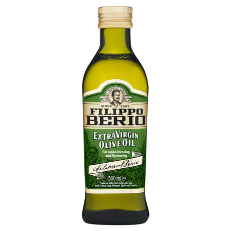 Filippo Berio Extra Virgin Olive Oil 500ml - AOS Express