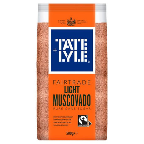 Tate & Lyle Fairtrade Light Muscovado Sugar 500g - AOS Express