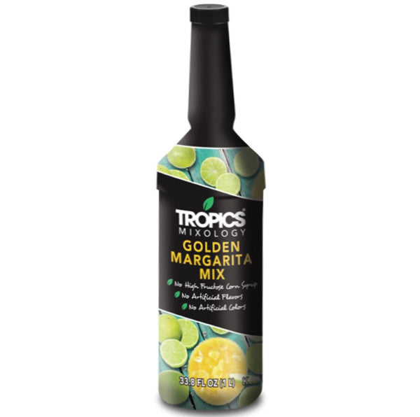 Tropics Mixology Golden Margarita Mix 1L - AOS Express