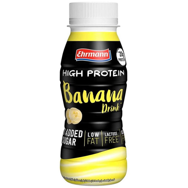 Ehrmann High Protein Banana Dink 250ml - AOS Express