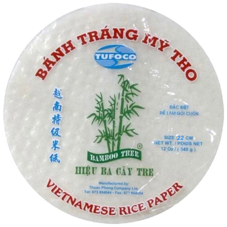 Bamboo Tree Rice Paper 22cm (Round) 340g - AOS Express