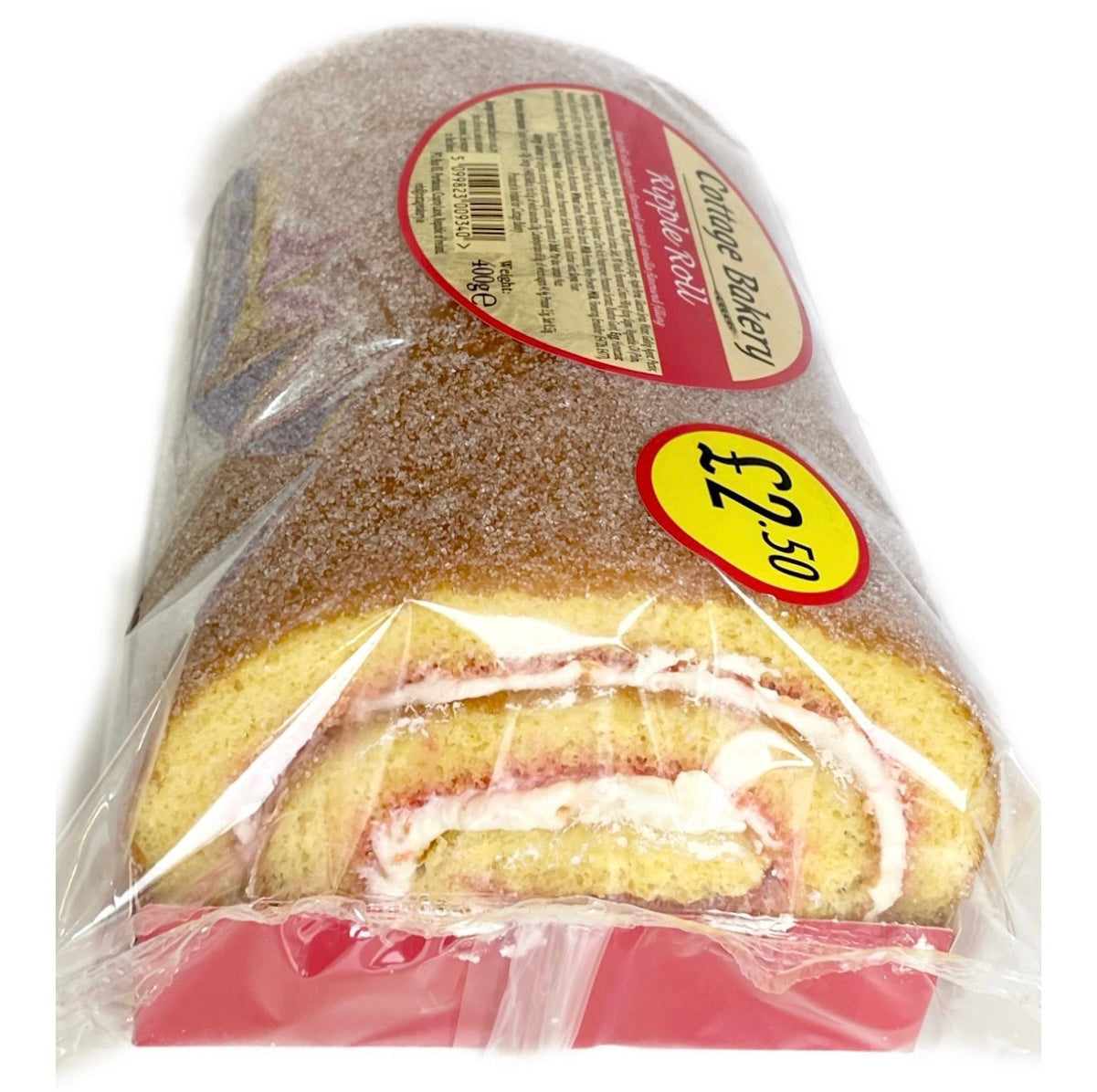 CB Cottage Bakery Ripple Swiss Roll 400g