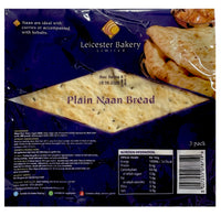Leicester Bakery Plain Naan Bread 4’s 520g - AOS Express