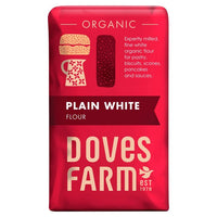 Doves Farm Organic Plain White Flour 1kg - AOS Express