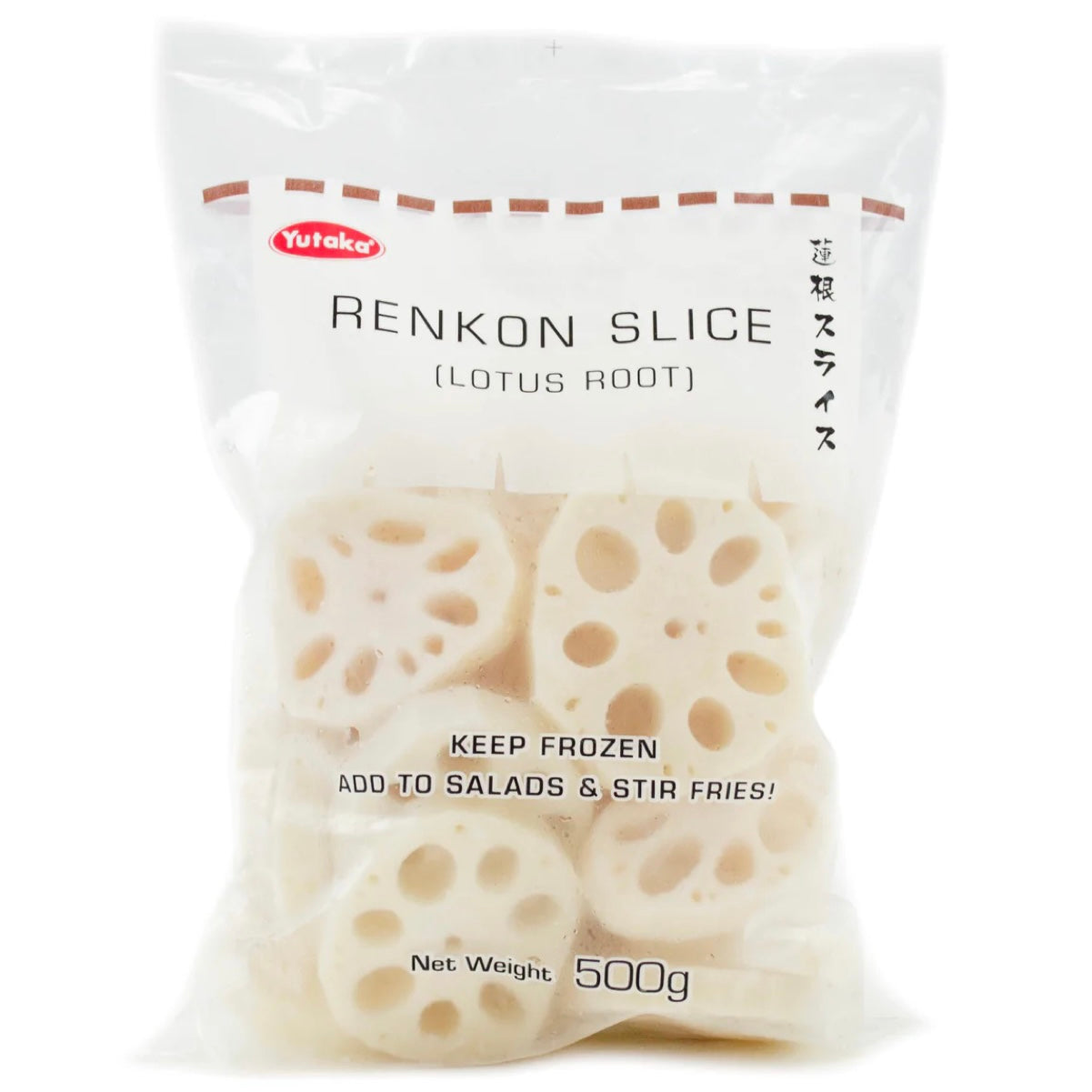 Yutaka Renkon Slice (Lutos Root Slice) 500g