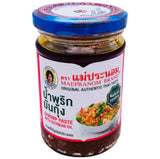 Mae Pranom Shrimp Paste with Soybean Oil (Shrimp Fat in Oil) 180g - AOS Express