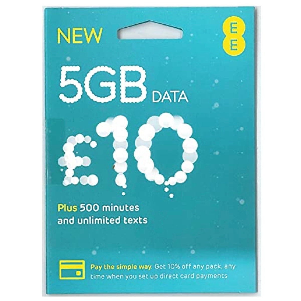 Sim Card EE 5GB Data