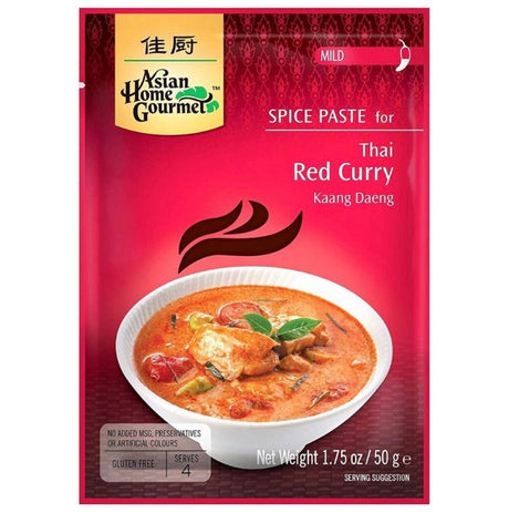 Asian Home Gourmet Spice Paste for Thai Red Curry (Kaang Daenerys) 50g - AOS Express