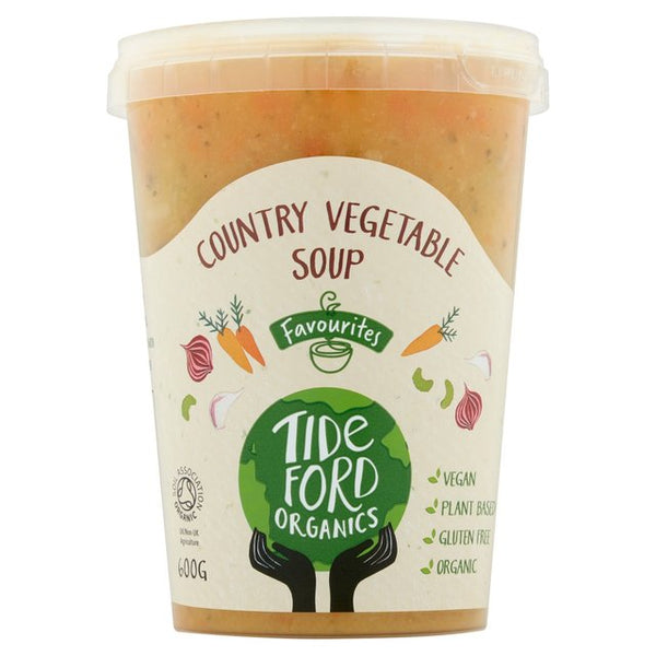 Tideford Organic Fresh Country Vegetable Soup 600g - AOS Express