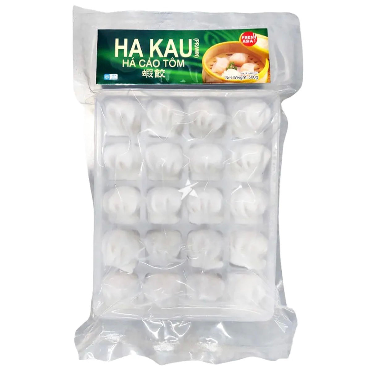 Freshasia Prawn Ha Kau (20pc) 500g