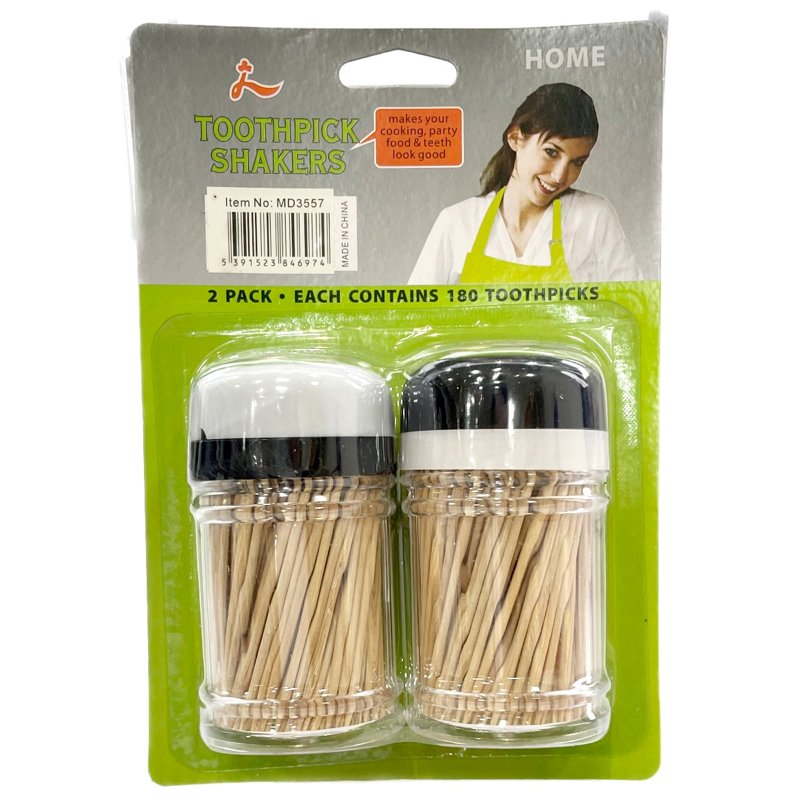 Home Toothpick Shakers 2pc