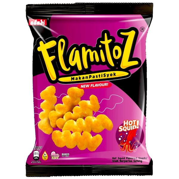 Adabi Flamitoz BBQ Hot Squid 60g - AOS Express