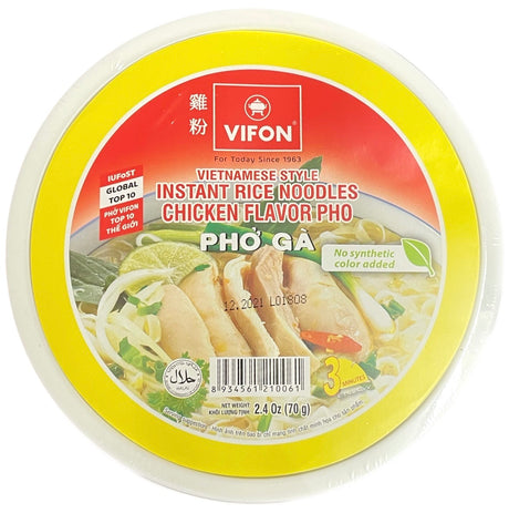 Vifon Pho Ga Bowl Noodle (Chicken Flavour) 70g - AOS Express