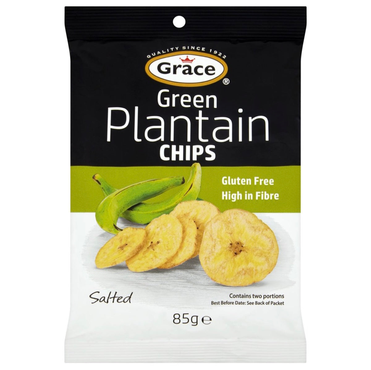 Grace Green Plantain Chips 85g
