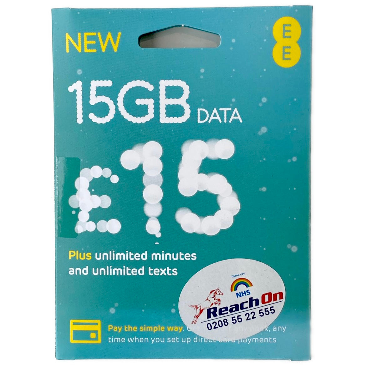 Sim Card EE 15GB Data - AOS Express