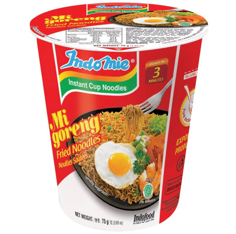 Indo Mie Mi Goreng Cup Noodles (Fried Noodles) 75g - Asian Online Superstore UK