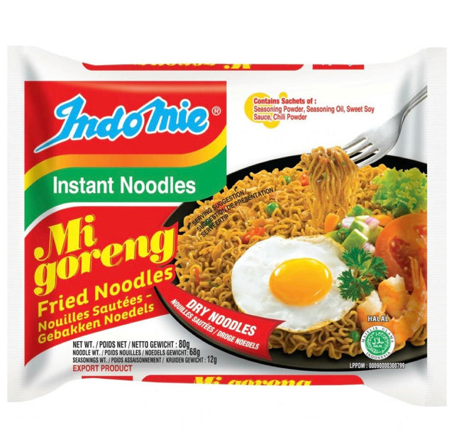 Indo Mie Mi Goreng Fried Noodles (Original) 80g - Asian Online Superstore UK