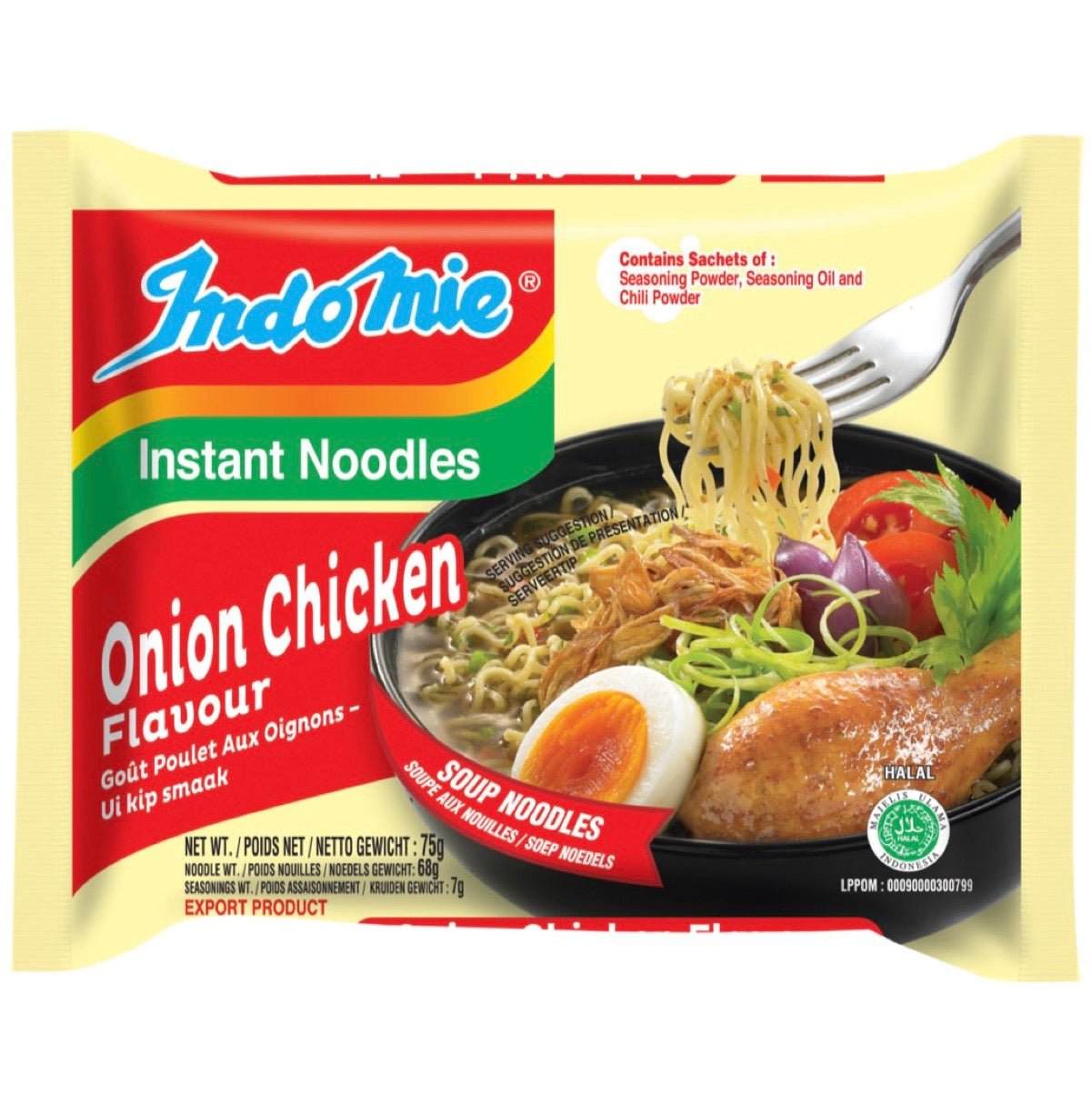 Indo Mie Onion Chicken Flavour 75g - Asian Online Superstore UK