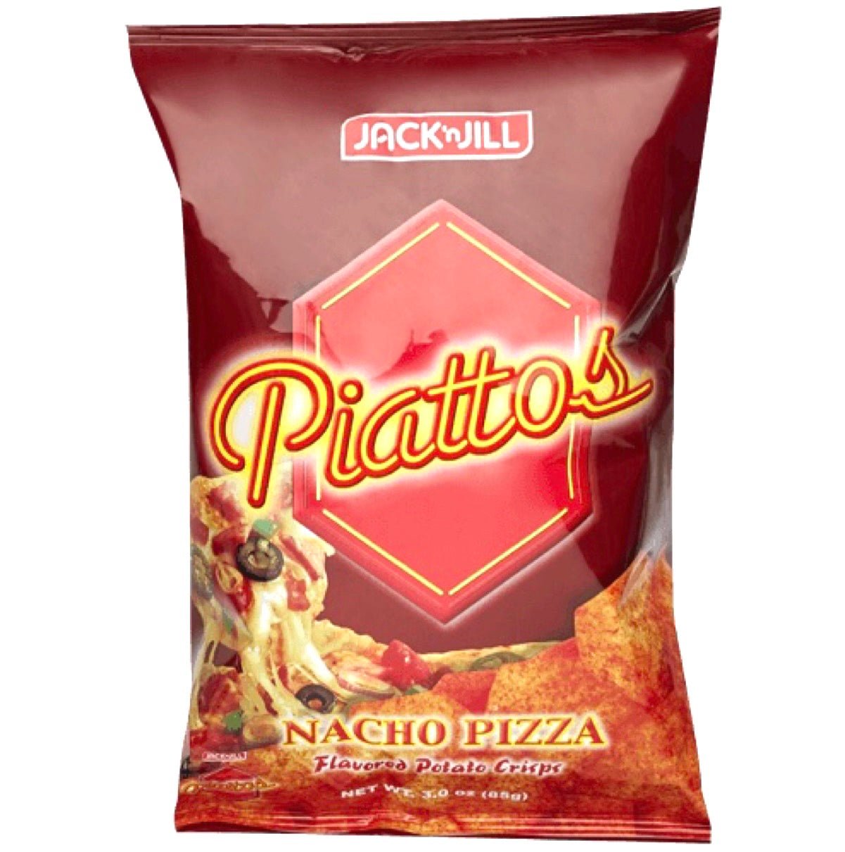 Jack ‘n Jill Piattos Snack Nacho pizza 85g - Asian Online Superstore UK