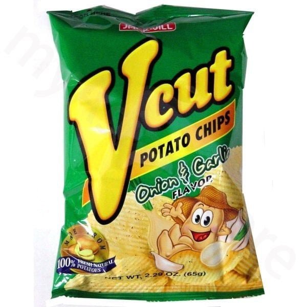 Jack ‘n Jill V - Cut Potato Chips Onion & Garlic 60g - Asian Online Superstore UK